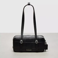 Alter/Ego Satchel Bag Checkerboard Upcrafted Leather