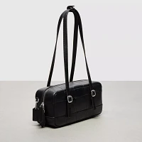 Alter/Ego Satchel Bag Checkerboard Upcrafted Leather
