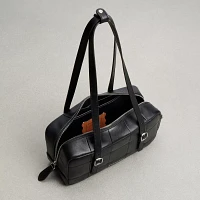 Alter/Ego Satchel Bag Checkerboard Upcrafted Leather