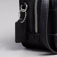 Alter/Ego Satchel Bag Checkerboard Upcrafted Leather