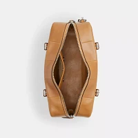Alter/Ego Satchel Bag Checkerboard Upcrafted Leather