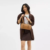 Alter/Ego Satchel Bag Checkerboard Upcrafted Leather