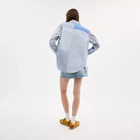 Patchwork Striped Shirt