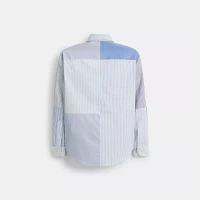 Patchwork Striped Shirt