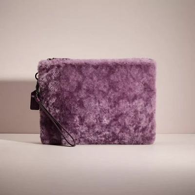 Restored Charter Pouch Signature Shearling
