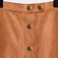 Restored Suede Skirt