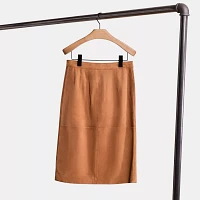 Restored Suede Skirt