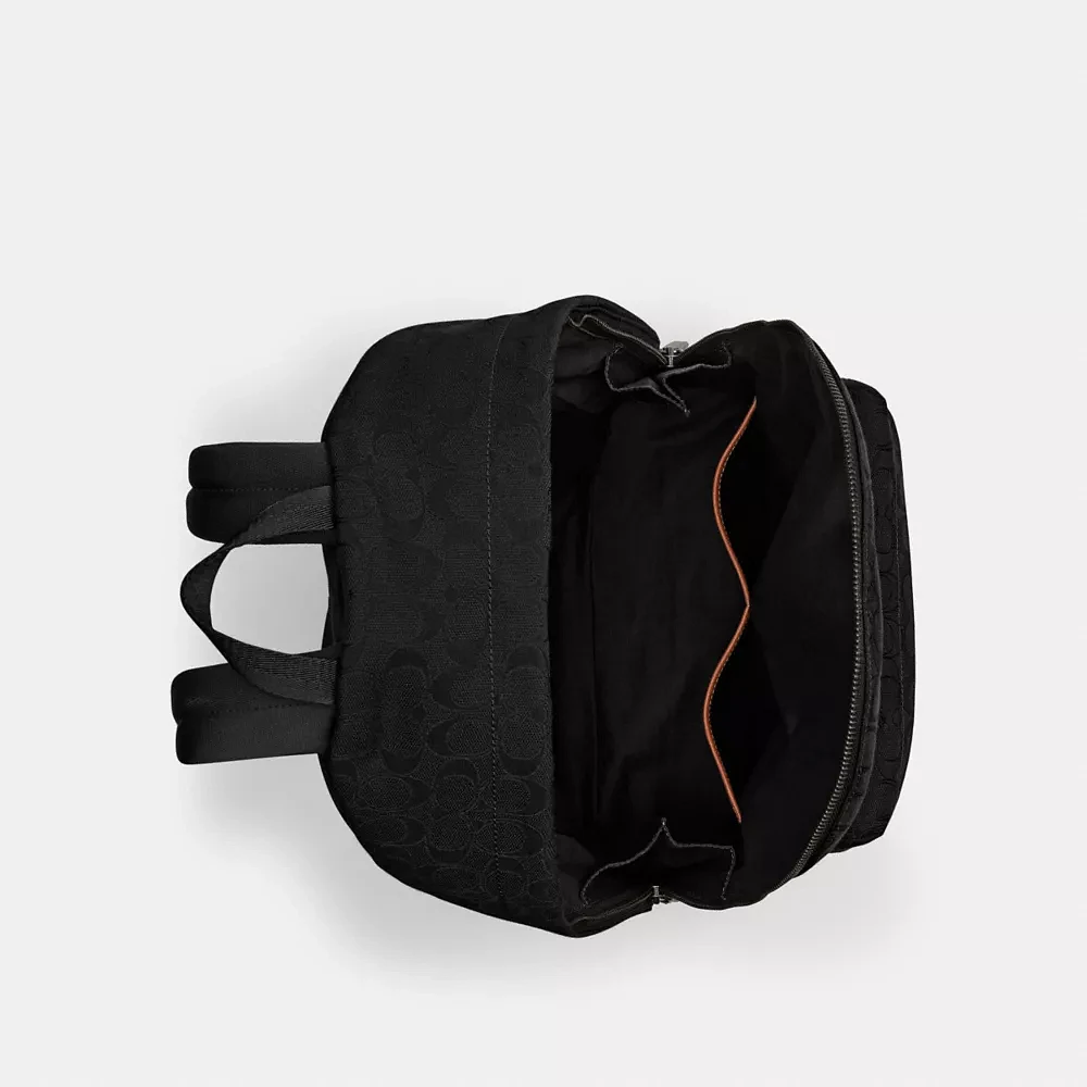 Hall Backpack Signature Jacquard