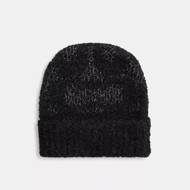 Signature Knit Boucle Beanie