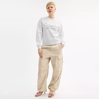 Cursive Coach Embroidered Sweatshirt
