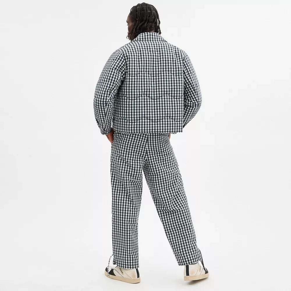 Coachtopia Loop Gingham Quilted Jacket