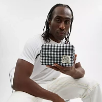 Coachtopia Loop Pouch Recycled Polyester With Gingham Pattern