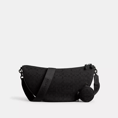 Hall Soft Sling Bag 45 Signature Jacquard