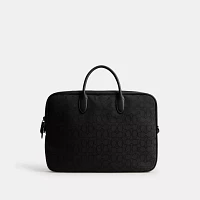 Theo Work Bag Signature Jacquard
