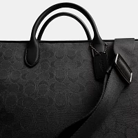 Theo Work Bag Signature Jacquard