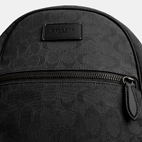 Theo Backpack Signature Jacquard