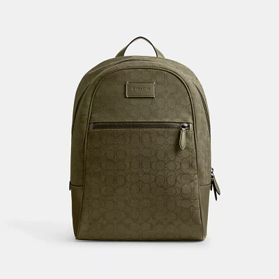 Theo Backpack Signature Jacquard