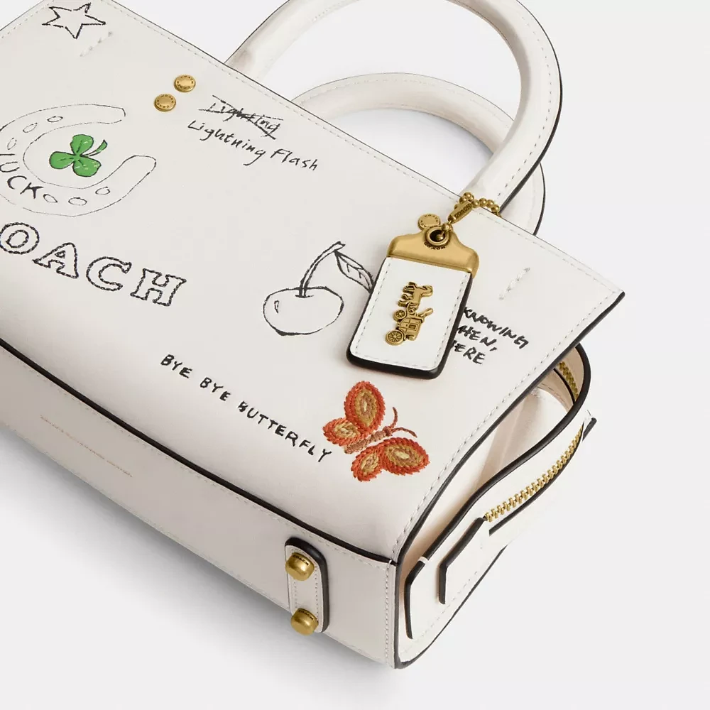 Rogue Bag 26 With Sketch Print