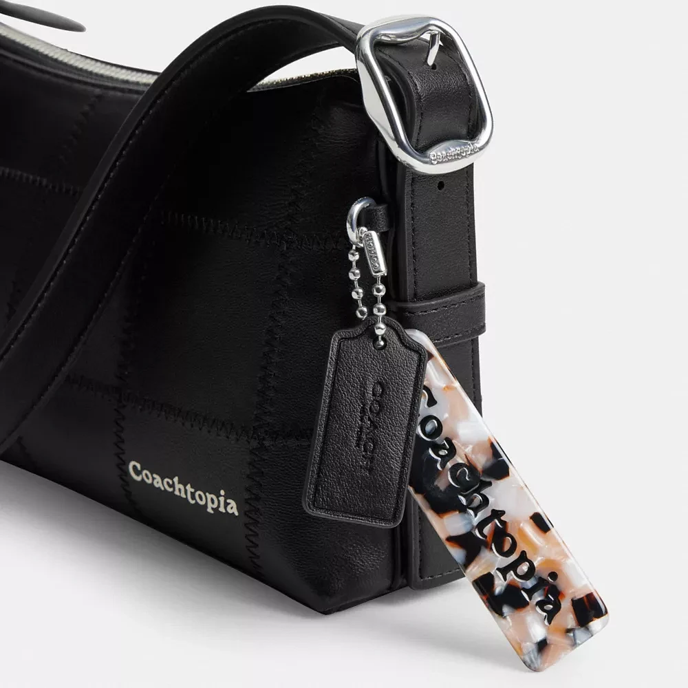 Alter/Ego Shoulder Bag Checkerboard Upcrafted Leather