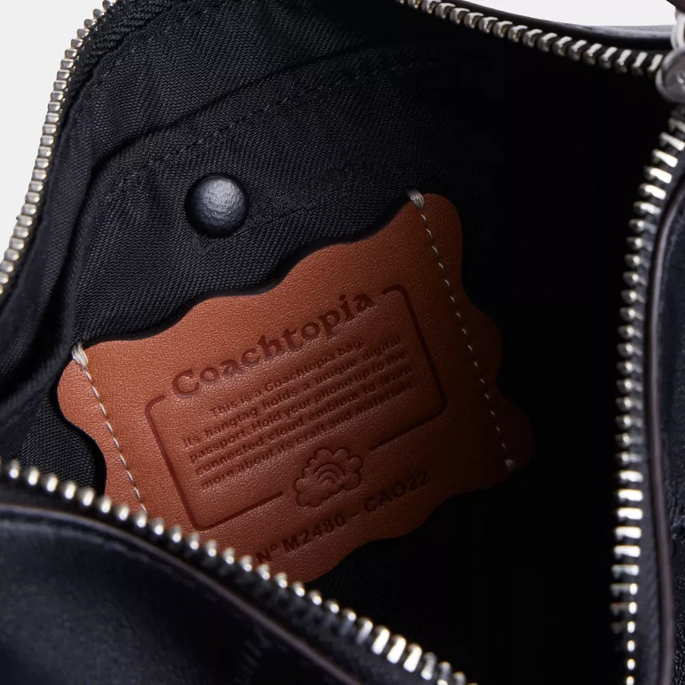Alter/Ego Shoulder Bag Checkerboard Upcrafted Leather