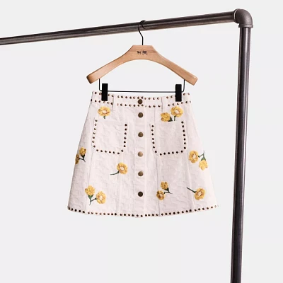 Upcrafted Signature Denim Skirt