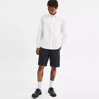 Embroidered Button Up Shirt