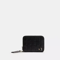 Zip Around Wallet Checkerboard Upcrafted Leather