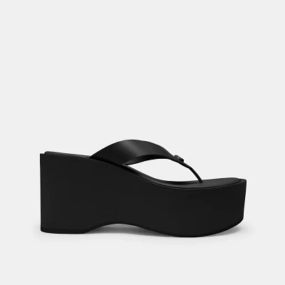 Sculpted C Platform Flip Flop