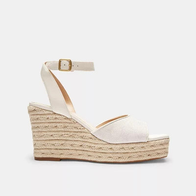 Espadrille Wedge Signature Jacquard