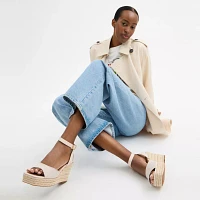 Espadrille Wedge Signature Jacquard