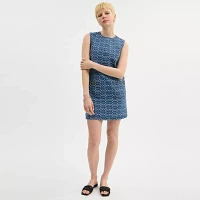 Signature Denim Mini Dress Organic Cotton