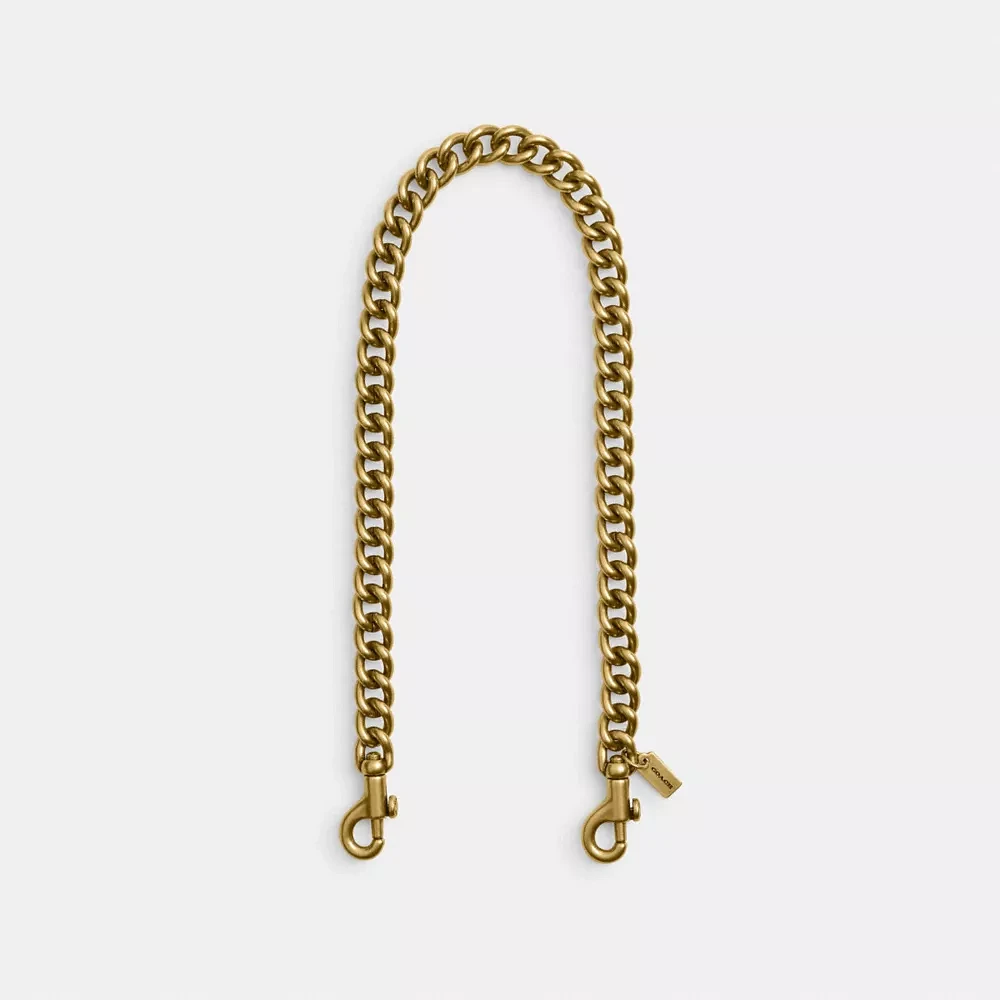 Short Chunky Curb Chain Strap