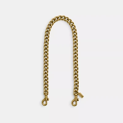 Short Chunky Curb Chain Strap