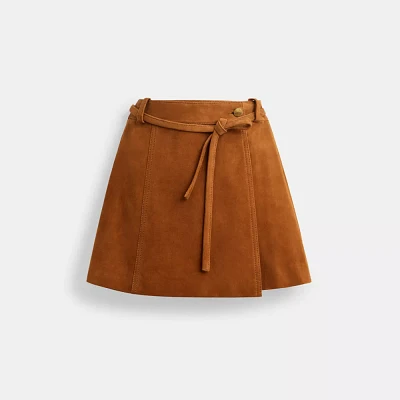 Suede Skirt