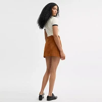 Suede Skirt