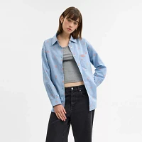 Floral Embroidery Shirt