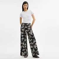 Floral Printed Pants Regenerative Cotton