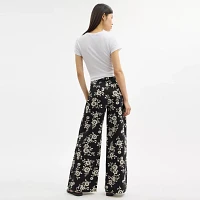 Floral Printed Pants Regenerative Cotton