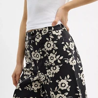 Floral Printed Pants Regenerative Cotton