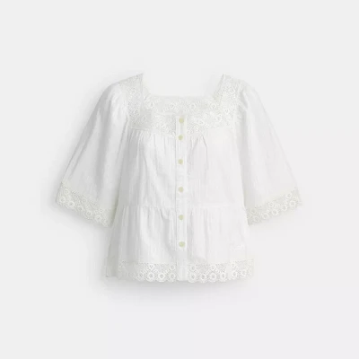 Crochet Trim Top