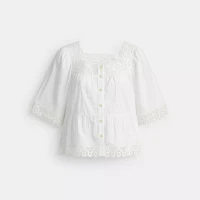 Crochet Trim Top