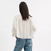 Floral Embroidered Blouse