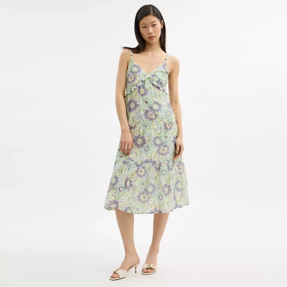 Cotton Voile Maxi Dress