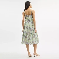 Cotton Voile Maxi Dress