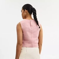Signature Denim Sleeveless Top