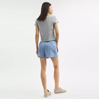 Floral Embroidery Boxer Shorts