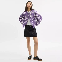 Quilted Floral Jacket