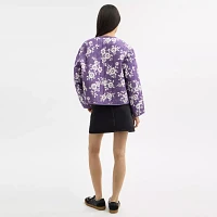 Quilted Floral Jacket