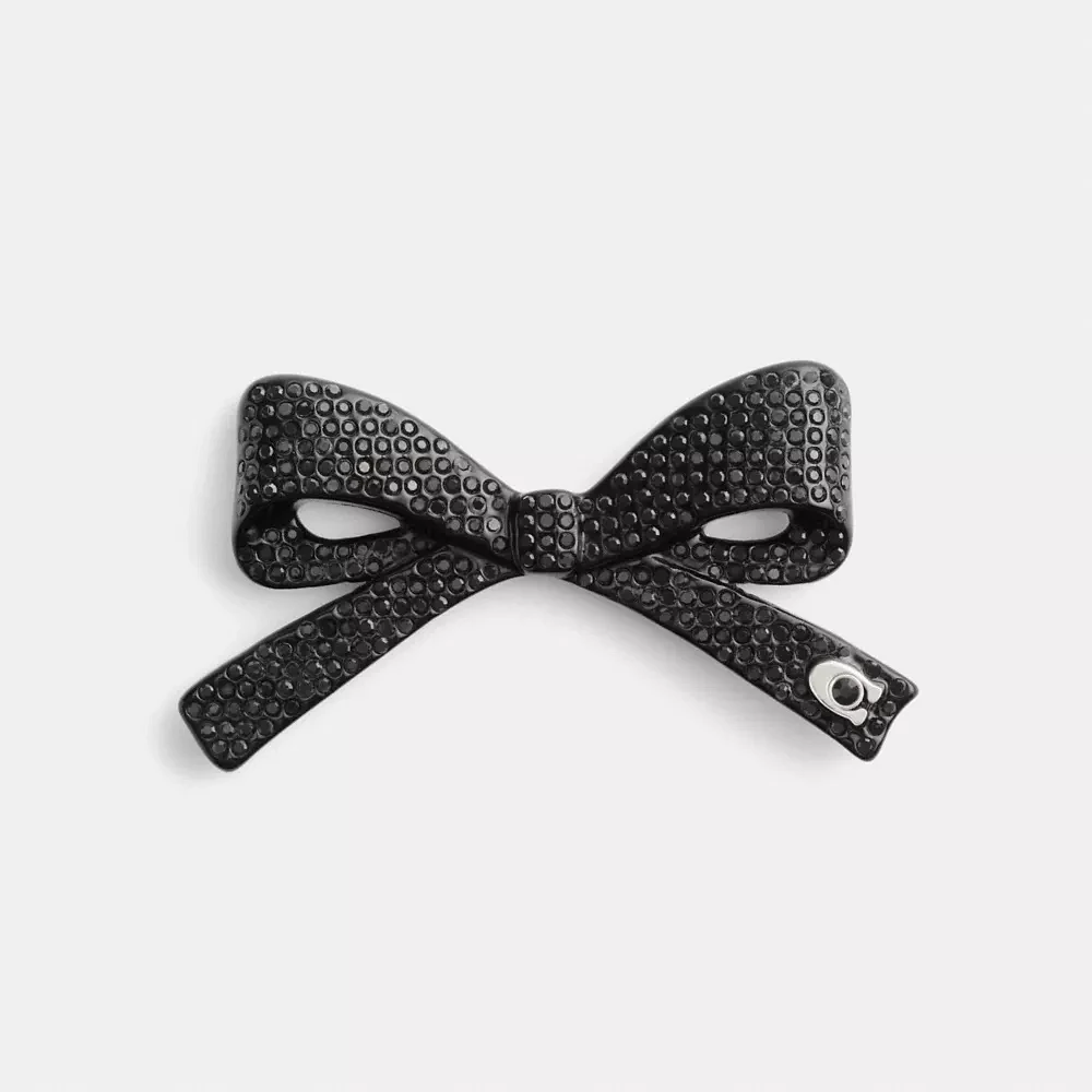Pavé Bow Barrette