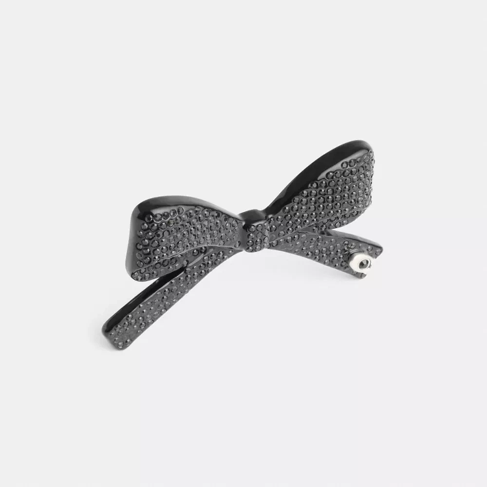 Pavé Bow Barrette